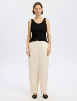 SLFROSE SL STRUCTURE KNIT TOP - Ærmeløse toppe