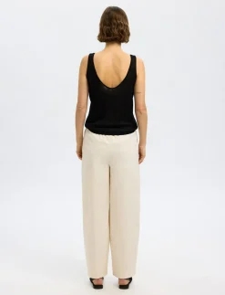 SLFROSE SL STRUCTURE KNIT TOP - Ærmeløse toppe
