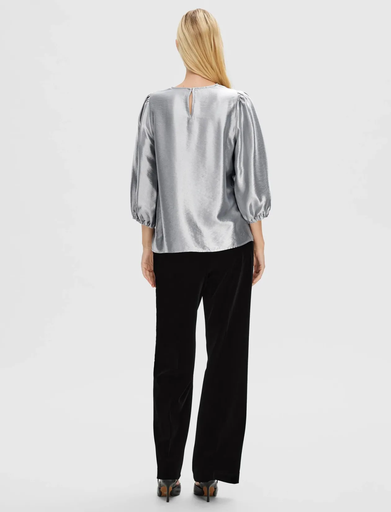 SLFSILVA 3/4 TOP B - Langærmede bluser