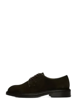 SLHCARTER SUEDE BLUCHER SHOE - Derby sko
