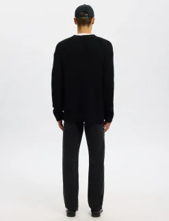 SLHDERECK LS KNIT STRUC RELAXED CARDIGAN - Cardigans