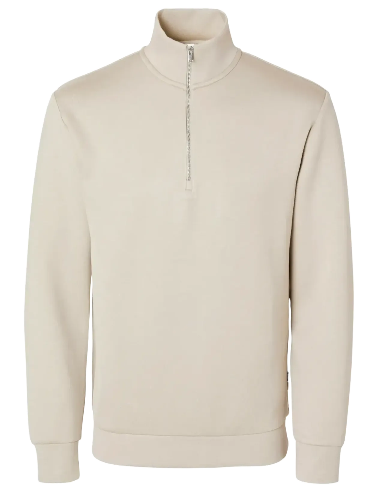 SLHEMANUEL SOFT ZIP HIGH NECK SWEAT NOOS - Sweatshirts