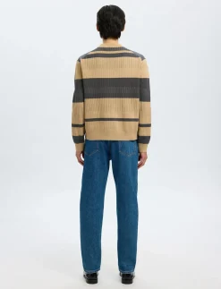 SLHMALTE LS KNIT RELAXED CREW NECK - Rund hals