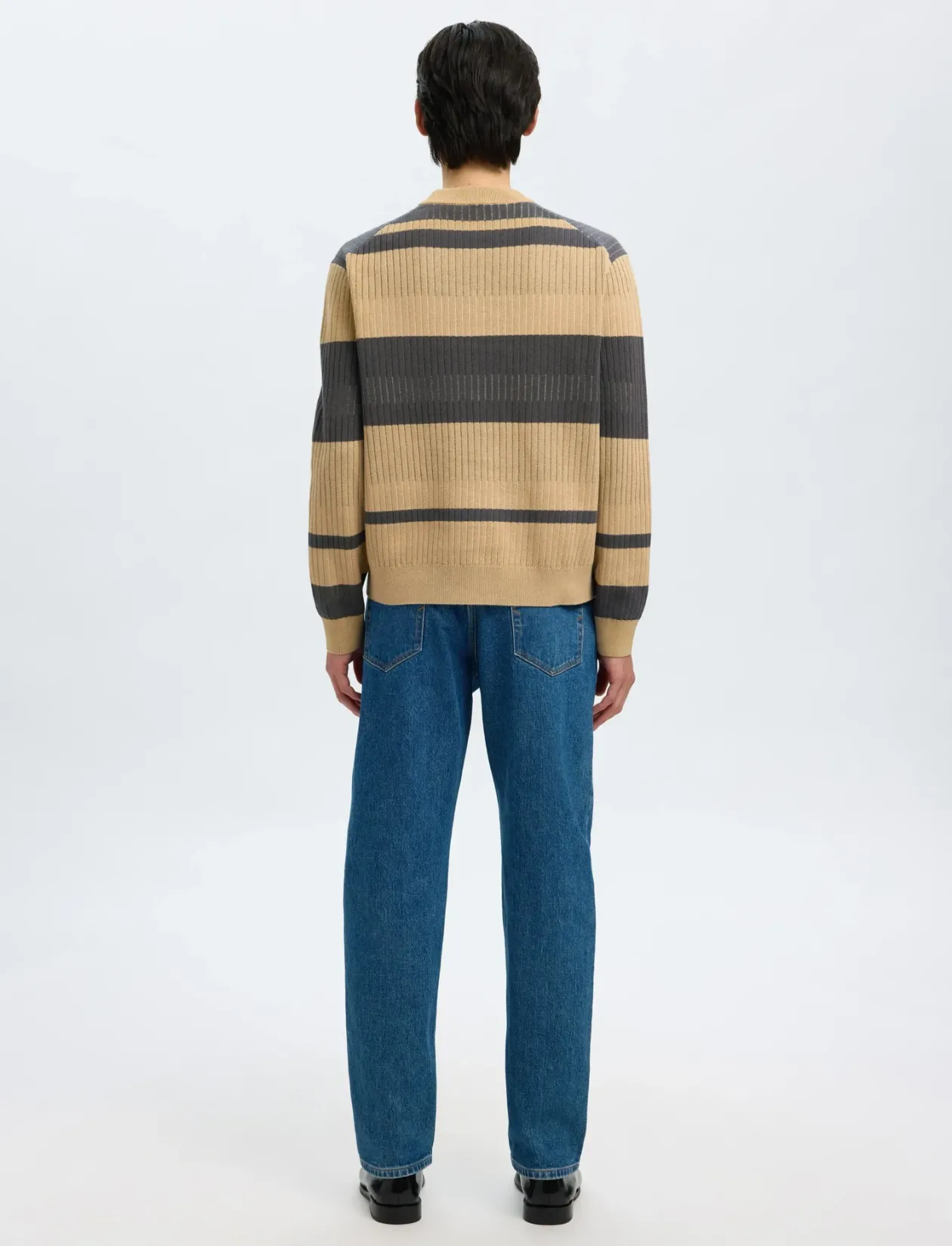 SLHMALTE LS KNIT RELAXED CREW NECK - Rund hals