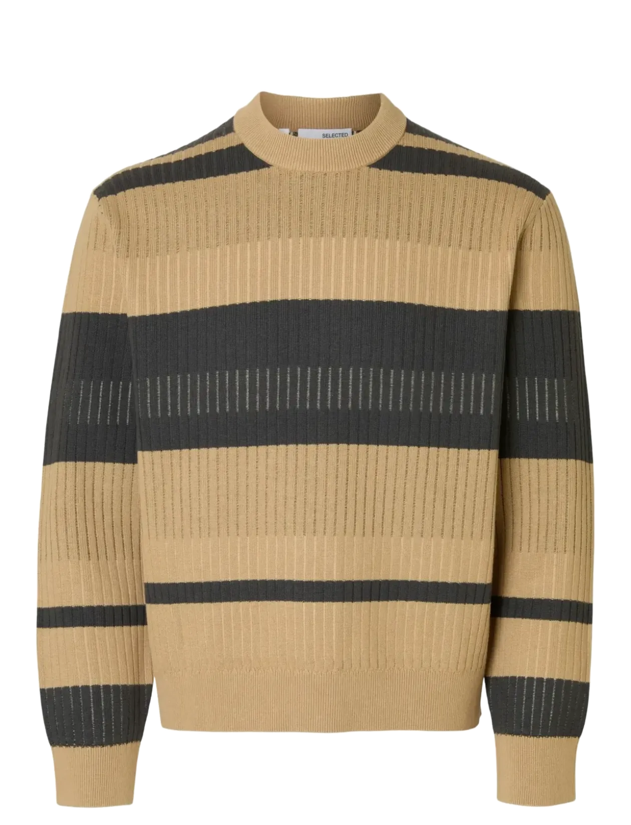 SLHMALTE LS KNIT RELAXED CREW NECK - Rund hals