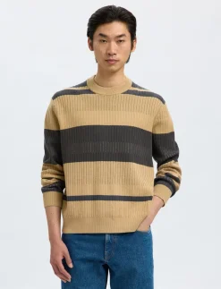 SLHMALTE LS KNIT RELAXED CREW NECK - Rund hals