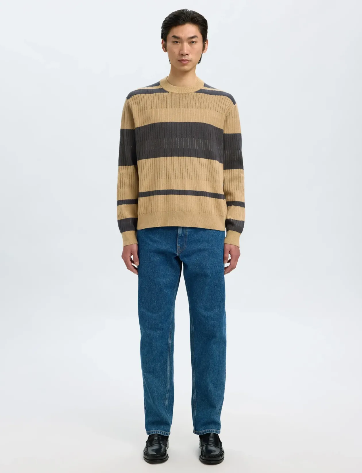 SLHMALTE LS KNIT RELAXED CREW NECK - Rund hals
