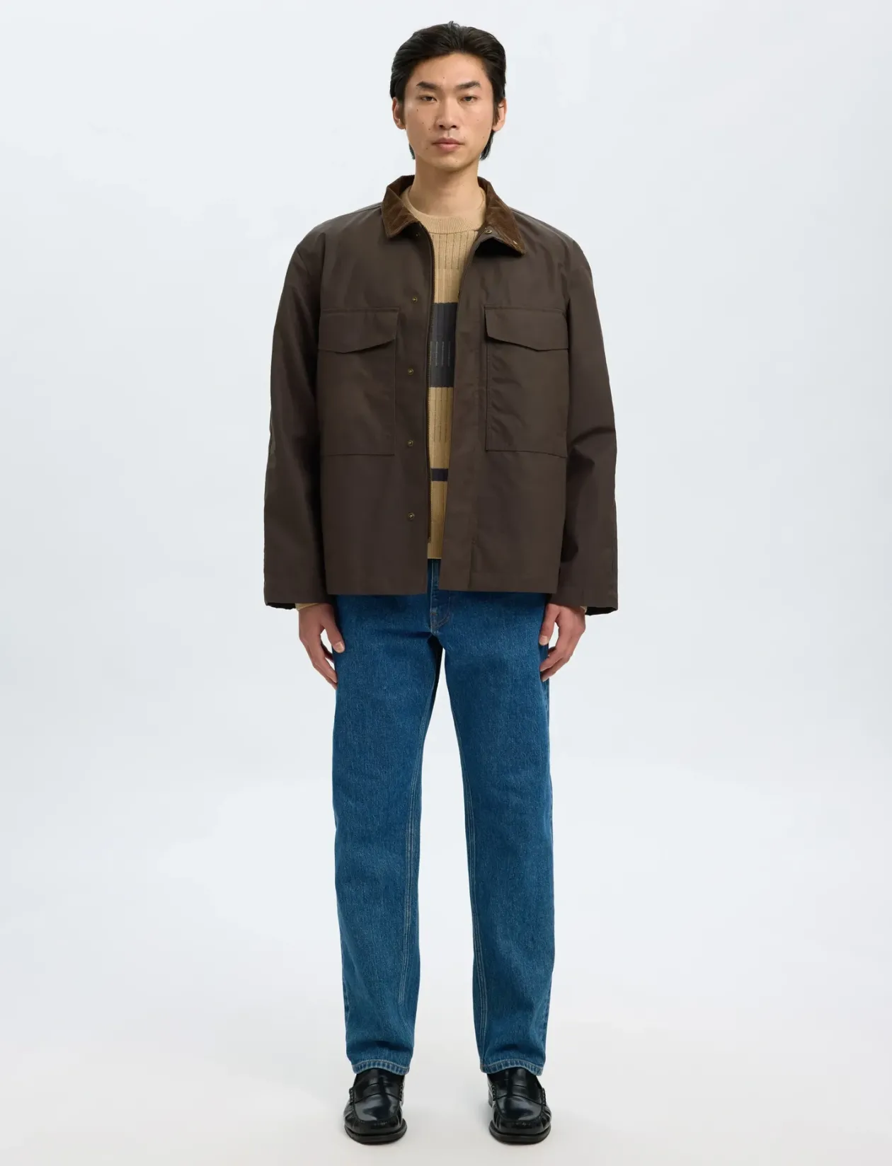 SLHMALTE LS KNIT RELAXED CREW NECK - Rund hals
