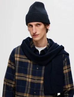SLHMASON MERINO WOOL BEANIE NOOS - Huer
