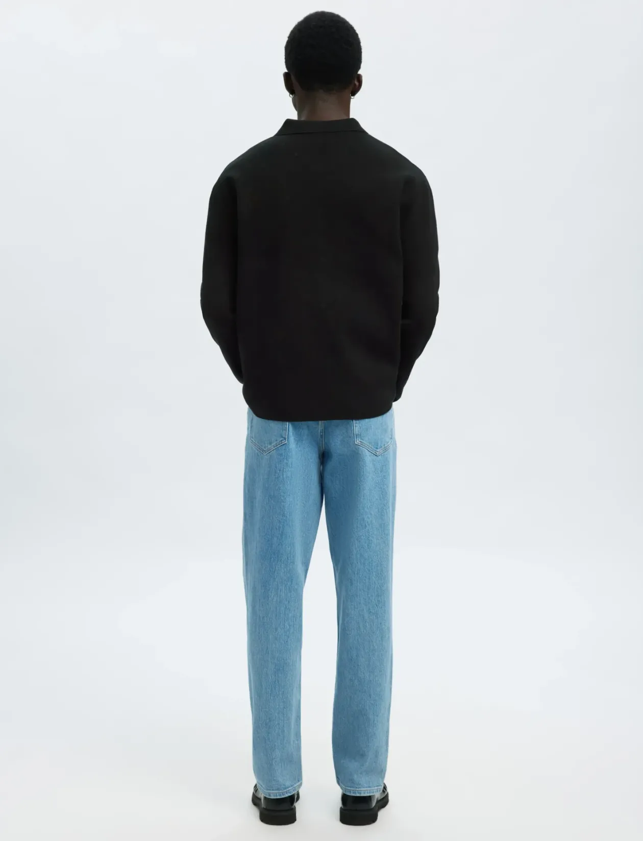 SLHMIKE LIGHT RELAXED POLO CARDIGAN NOOS - Cardigans