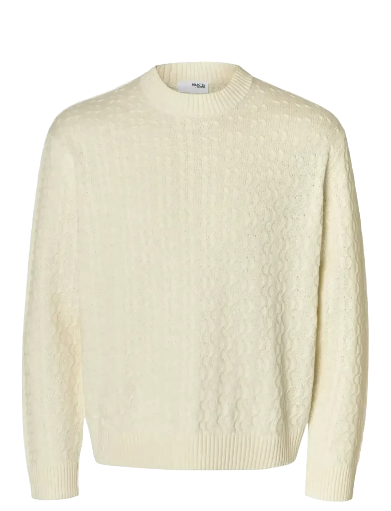 SLHPHILIP LS KNIT RELAXED CREW NECK - Rund hals
