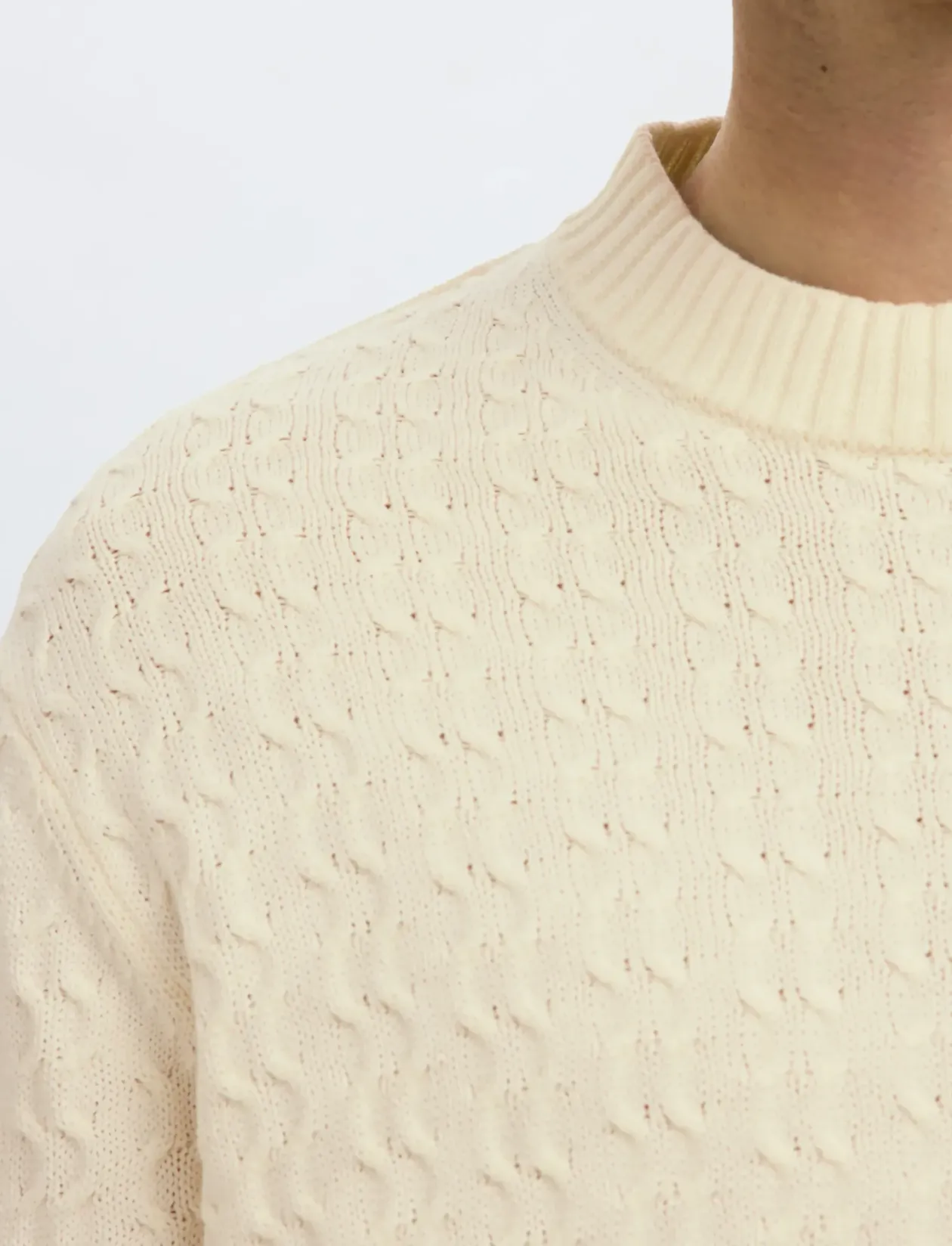 SLHPHILIP LS KNIT RELAXED CREW NECK - Rund hals