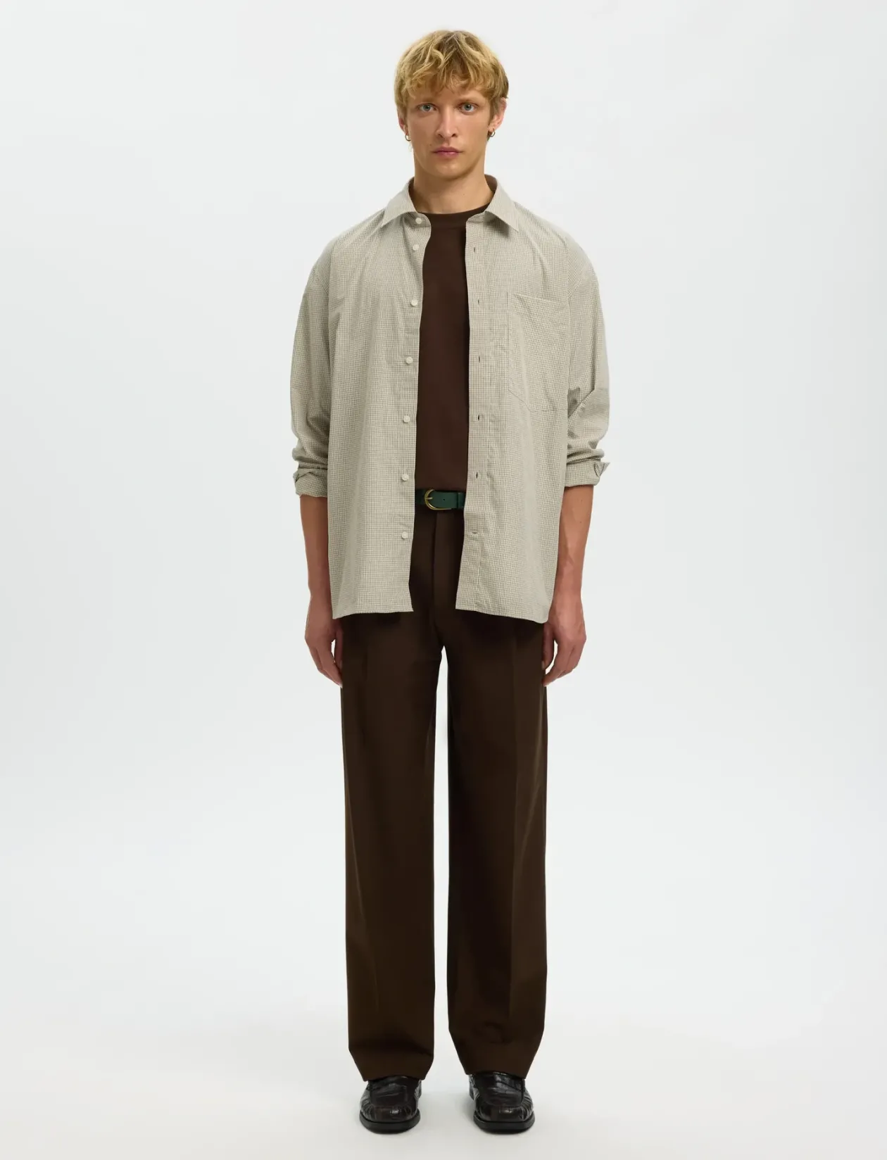 SLHRLXLARRY LS SHIRT - Ternede skjorter