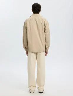 SLHRLXMAXX POPLIN LIGHT OVERSHIRT - Jakker og frakker