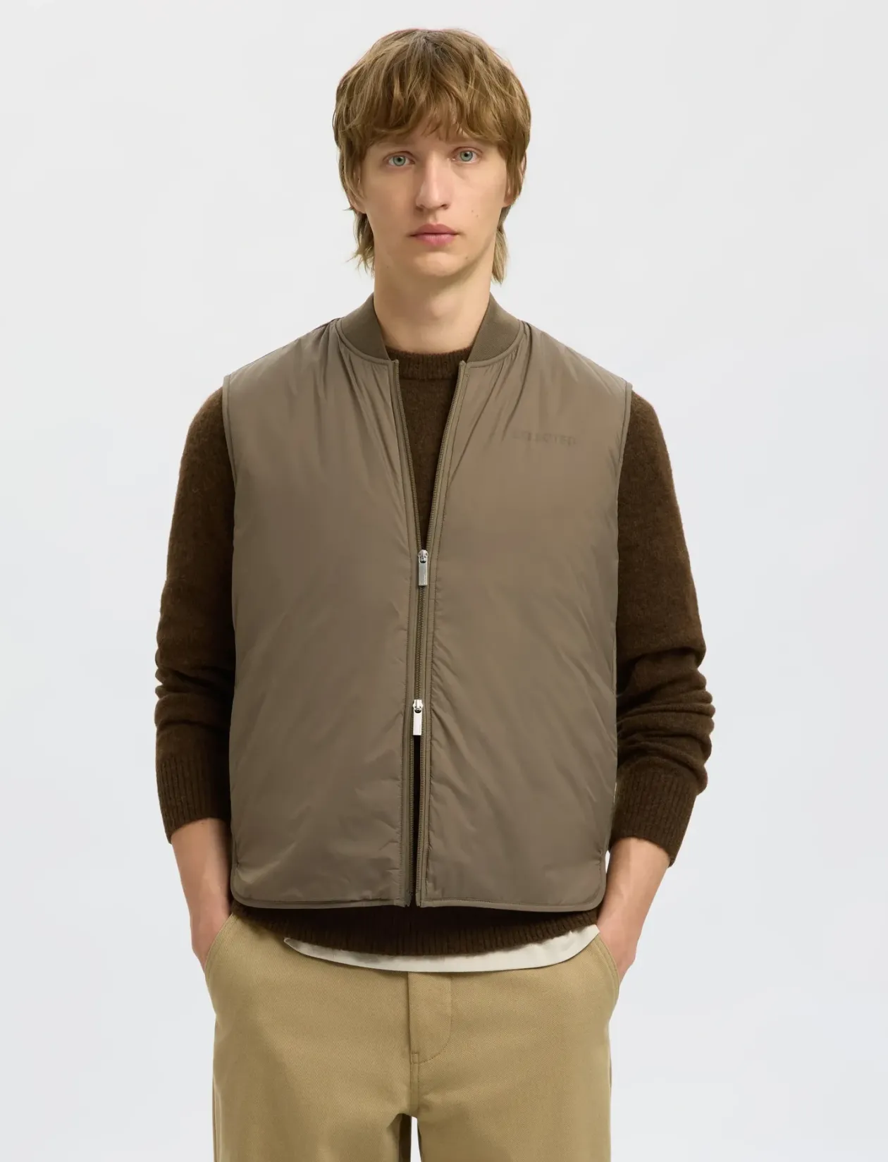SLHTHOMAS GILET NOOS - Veste