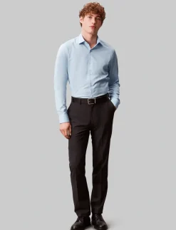 SLIM ESNTL POPLIN STR SLD - Business skjorter