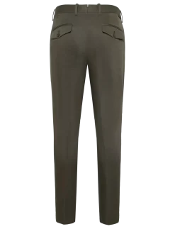 Slim-fit lyocell linen trousers - Hørbukser