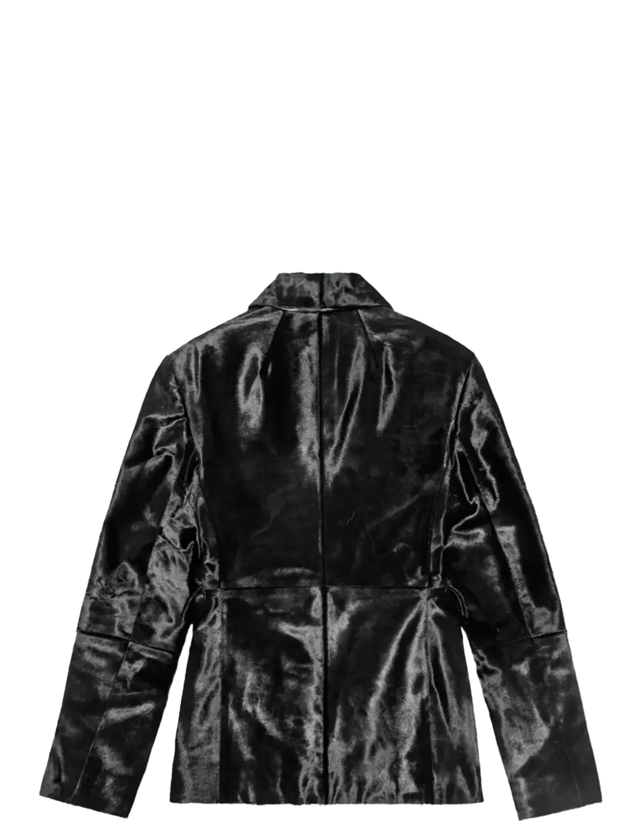 SLIM LEATHER BLAZER - Læderjakker