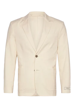 SLIM SEERSUCKER SUIT JACKET - Enkeltradede blazere