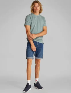 SLIM SHORT - Denim shorts