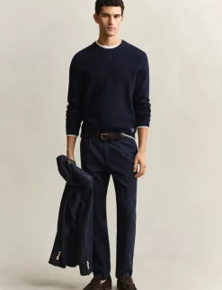 SLIM SMART COT/LYOCELL PANTS - Habitbukser
