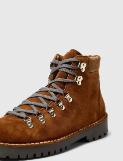 SLMALFRED SUEDE W HIKING BOOT - Med snøre
