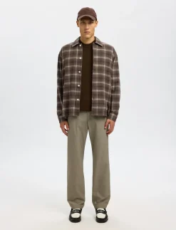 SLMDANE LS KNIT REG STRUC CREW NECK NOOS - Rund hals