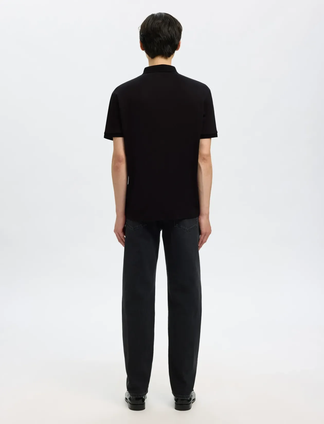 SLMFAVE ZIP SS POLO NOOS - Kortærmede