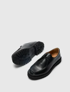 SLMHECTOR LEATHER MOC-TOE SHOE - Loafers