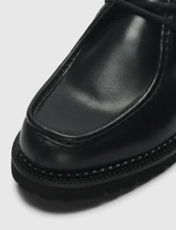 SLMHECTOR LEATHER MOC-TOE SHOE - Loafers