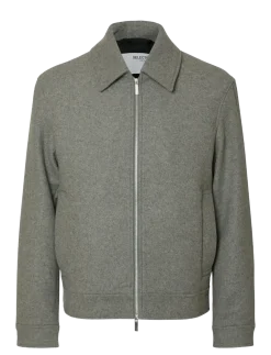 SLMPHILIP WOOL BLEND JKT NOOS - Uldjakker