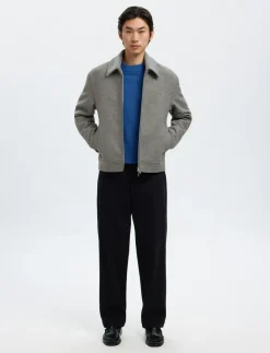 SLMPHILIP WOOL BLEND JKT NOOS - Uldjakker
