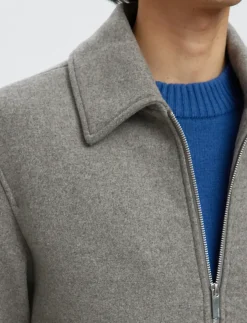 SLMPHILIP WOOL BLEND JKT NOOS - Uldjakker