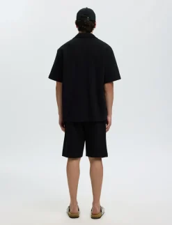 SLMRELAXSONNY WAFFLE SS OVERSHIRT - Kortærmede