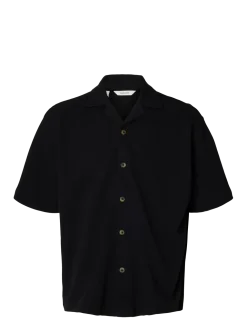 SLMRELAXSONNY WAFFLE SS OVERSHIRT - Kortærmede