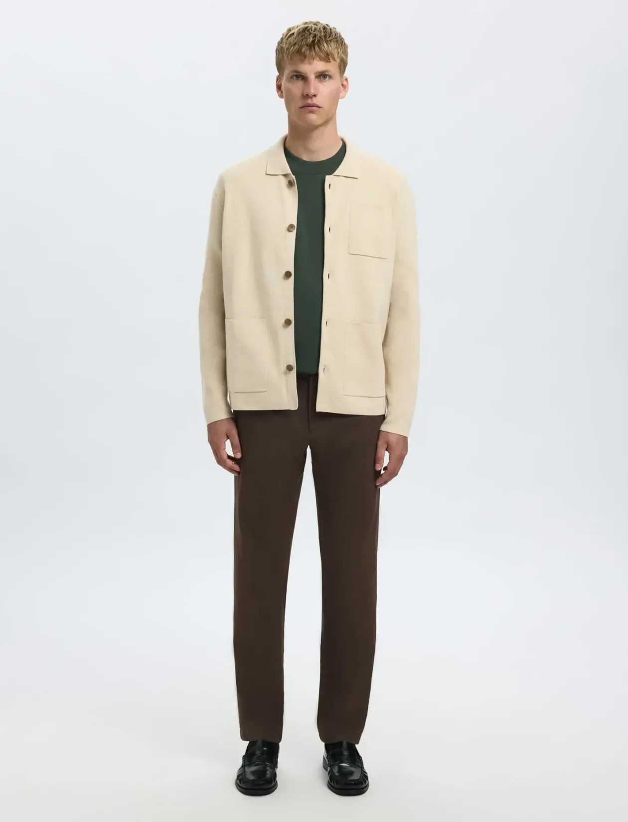 SLM175-SLIM MILES BRUSHED PANT NOOS - Casual