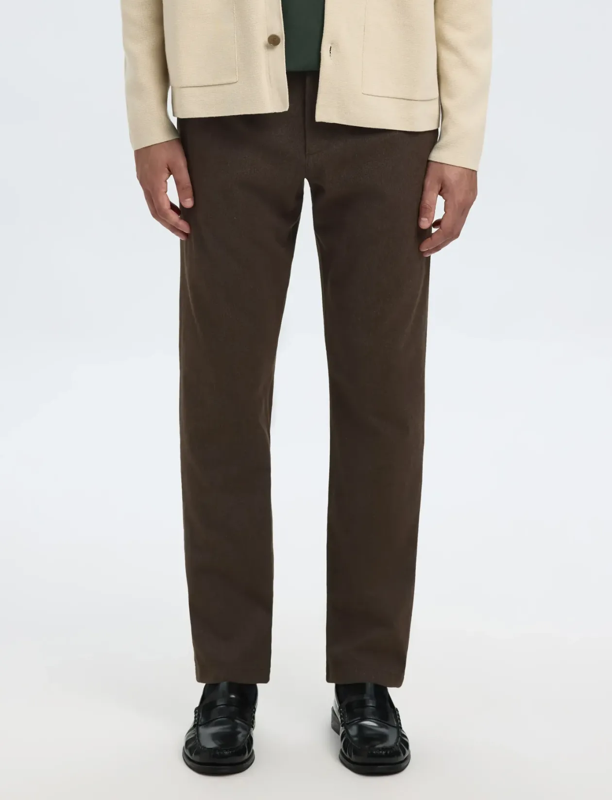 SLM175-SLIM MILES BRUSHED PANT NOOS - Casual