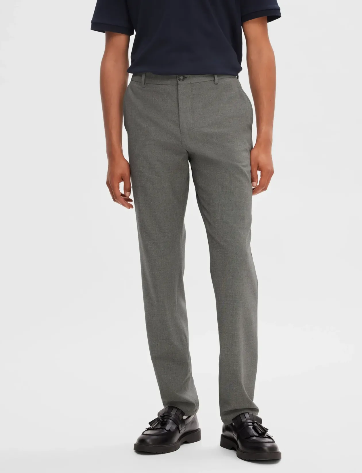 SLM175-SLIM ROBERT FLEX PANTS NOOS - Habitbukser
