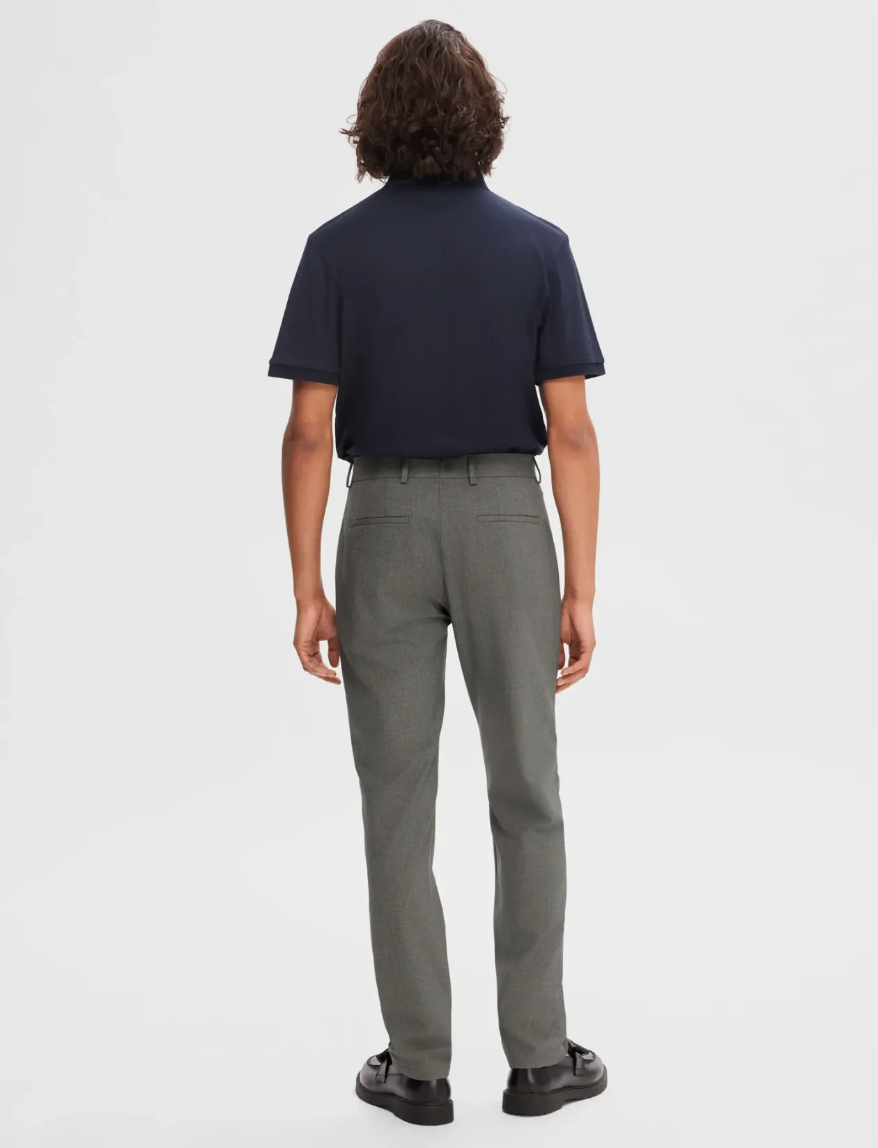 SLM175-SLIM ROBERT FLEX PANTS NOOS - Habitbukser