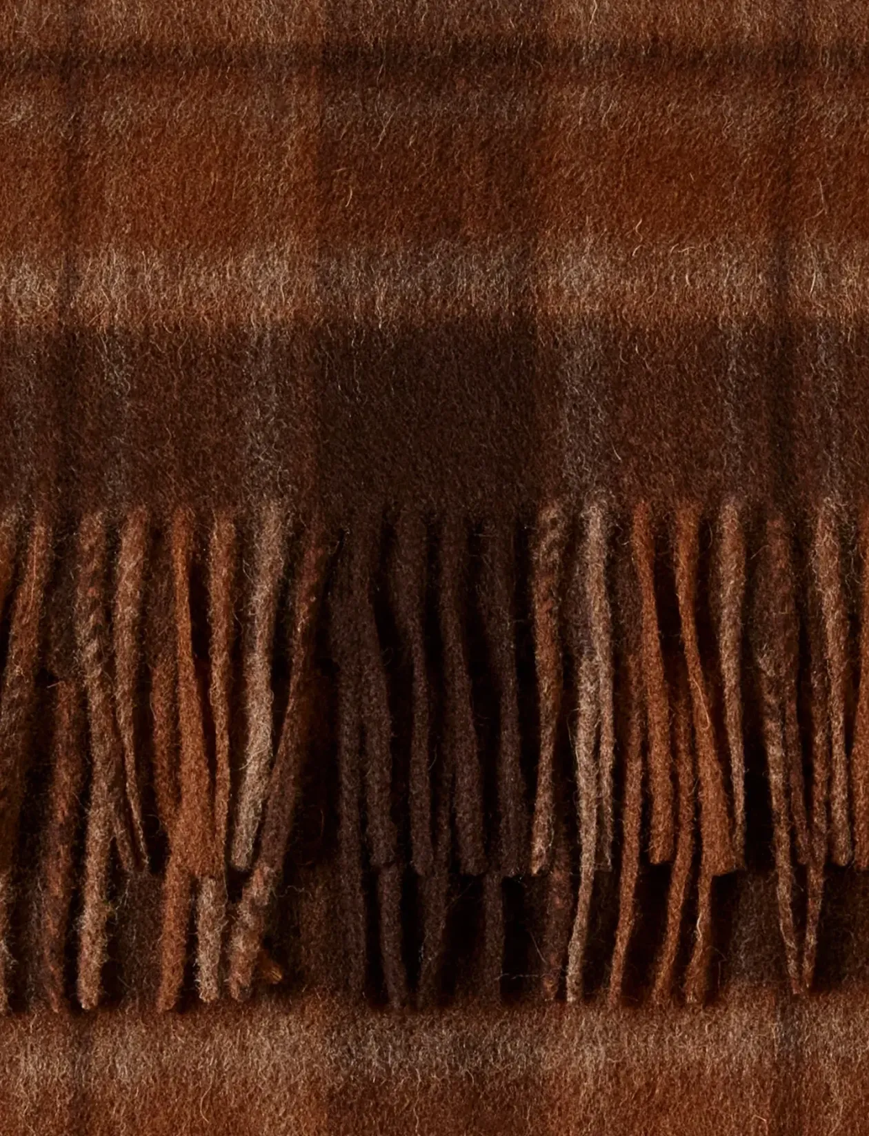 SLMTOPE WOOL CHECK SCARF - Halstørklæder