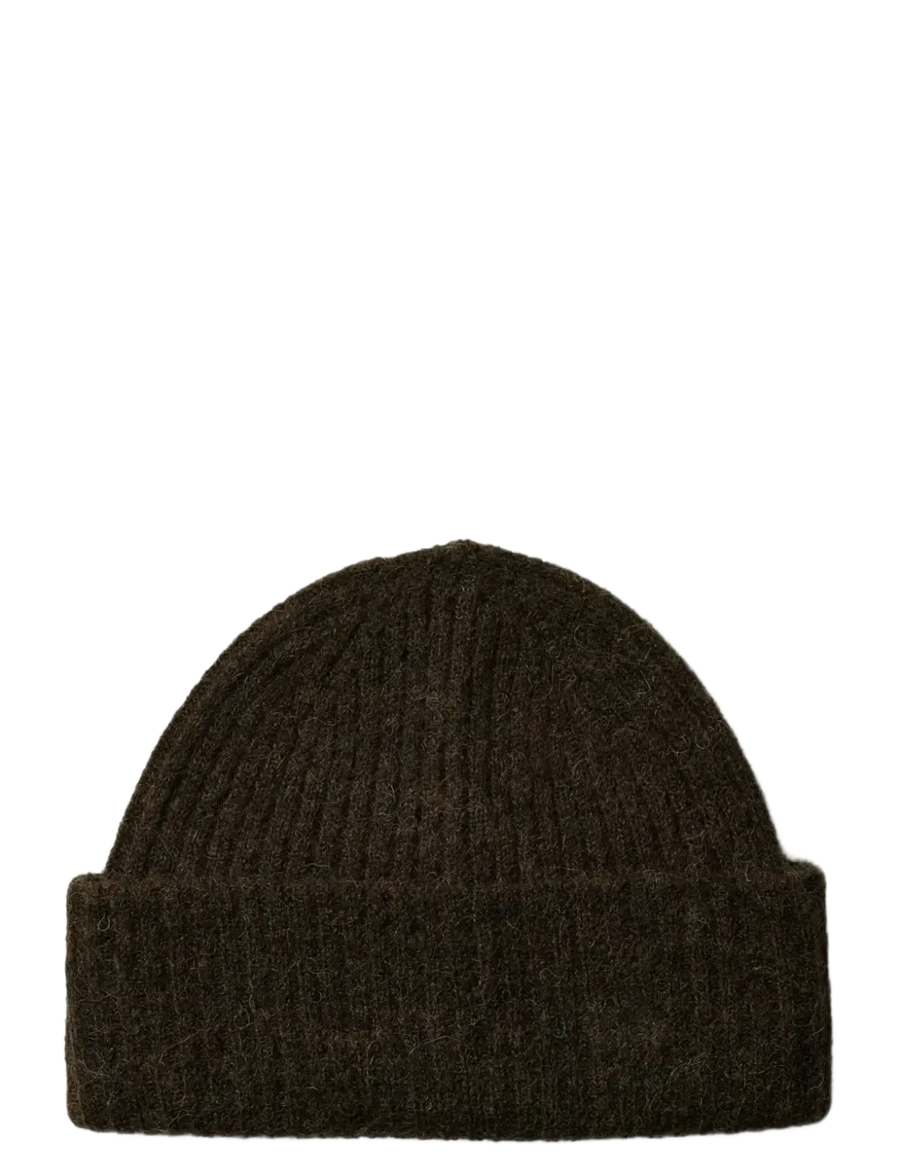 SLWLULU WOOL BLEND KNIT BEANIE NOOS - Huer