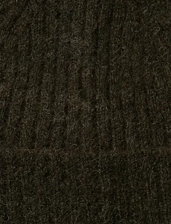 SLWLULU WOOL BLEND KNIT BEANIE NOOS - Huer