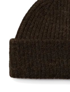 SLWLULU WOOL BLEND KNIT BEANIE NOOS - Huer