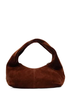 Small Alma Suede Chocolate Núnoo x Lia - Top handle tasker