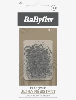 Small rubber elastics All Black 300 pcs - Scrunchies