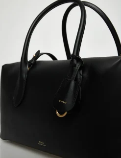 SMOOTH LEATHER VEG-BLPT STH-STL-MED - Top handle tasker