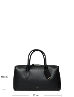 SMOOTH LEATHER VEG-BLPT STH-STL-MED - Top handle tasker