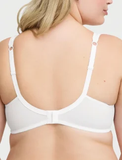 Smooth line padded wired bra White - Bøjle-bh’er
