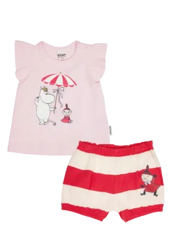 SNÄCKSTRAND SHORTS SET - Sæt med kortærmet T-shirt