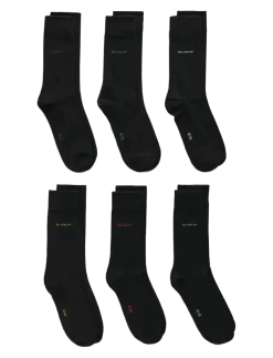 SOFT COTTON SOCKS 6-PACK - Sokker